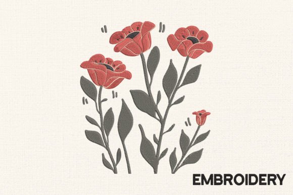 Beautiful Boho Flowers: A Designer’s Review for Apparel Embroidery