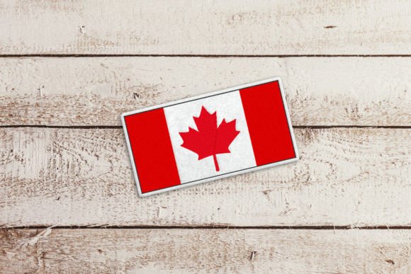 Canadian Flag ITH Feltie Applique Review for Seasonal Embroidery Sellers