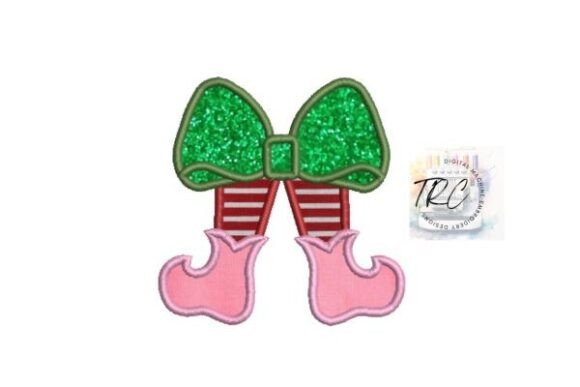 Elf Applique Bow Design Review: A Festive Touch for Craft Fair Favorites