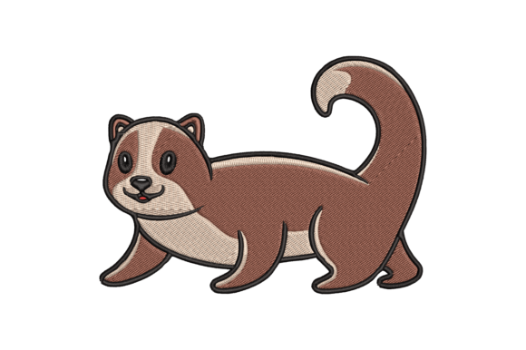 Ferret Embroidery Design Review for Etsy Sellers