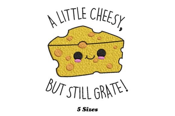 Funny Cheese: A Playful Touch for Apparel Embroidery