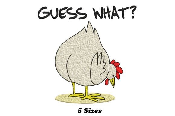 Guess What Funny Chicken Butt