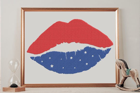 h1American Lips, 4th of July: A Seasonal Embroidery Review/h1