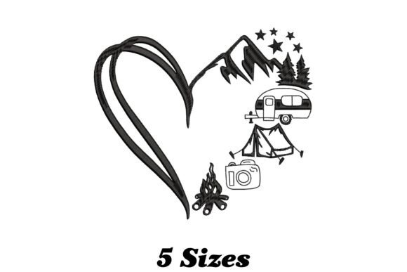 Heart Camping Embroidery Review: A Stylish Touch for Outdoor Lovers