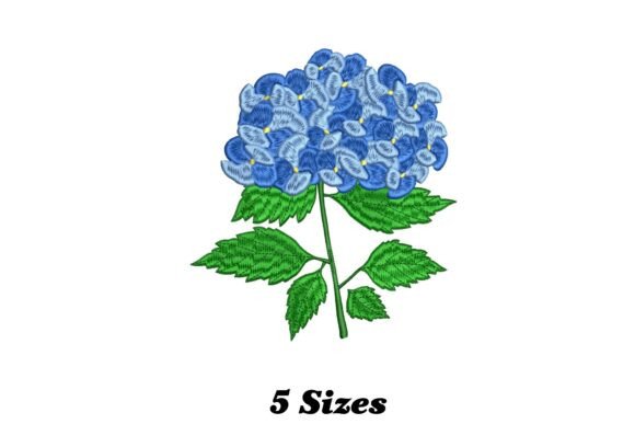 Hydrangea Flower Embroidery Design Review