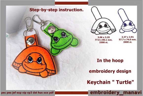 Keychain Turtle ITH: A Designer’s Honest Review for Real Embroidery Use