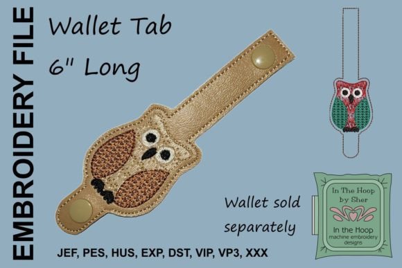 Owl Wallet Tab: A Charming Touch for Handmade Gifts