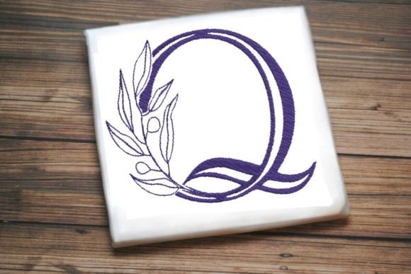 Q Letter Enchanted Foliage Alphabet: A Designer’s Review for Personalized Gifts