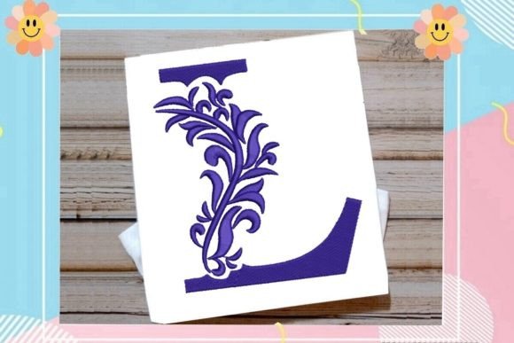 Reviewing Beautiful Monogram Letter L for Handmade Embroidery Gifts